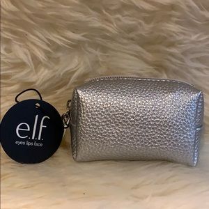 ELF #Playbeautifully Silver Small Pouch